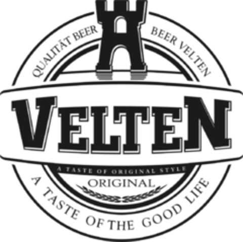 Qualität Beer Beer Velten A taste Of Original Style Original A Taste Of The Good life Logo (EUIPO, 03/11/2014)