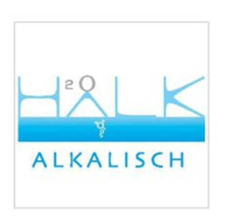 HALK 2 O ALKALISCH Logo (EUIPO, 25.08.2014)