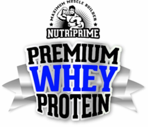 NUTRIPRIME - Maximum Muscle Builder - Premium Whey Protein Logo (EUIPO, 17.12.2014)