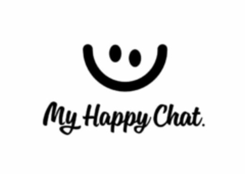 MY HAPPY CHAT Logo (EUIPO, 09/21/2015)