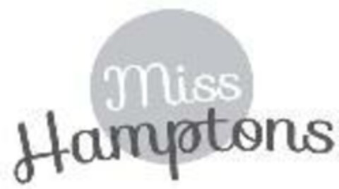 MISS HAMPTONS Logo (EUIPO, 06.09.2016)