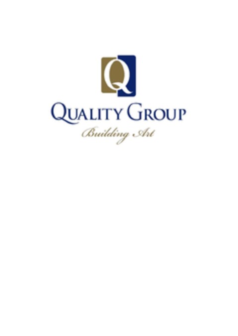 QUALITY GROUP Building Art Logo (EUIPO, 10/31/2017)
