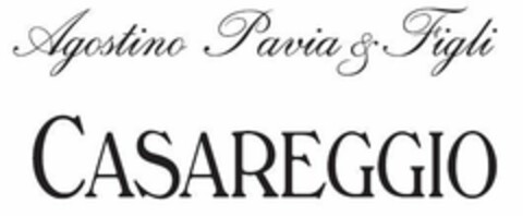 AGOSTINO PAVIA & FIGLI CASAREGGIO Logo (EUIPO, 01/31/2019)