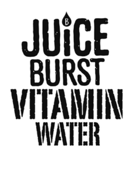 JUICE BURST VITAMIN WATER Logo (EUIPO, 08/06/2019)