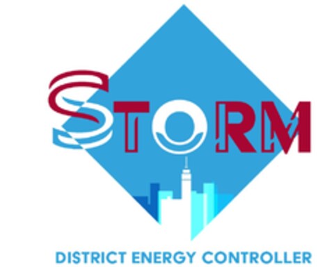 STORM DISTRICT ENERGY CONTROLLER Logo (EUIPO, 09/26/2019)