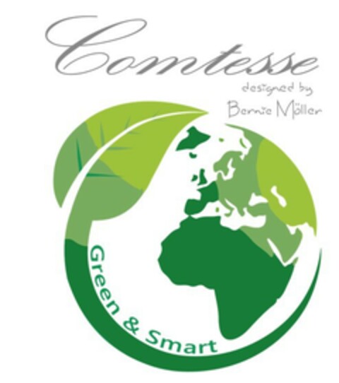 Comtesse designed by Bernie Möller Green & Smart Logo (EUIPO, 21.10.2019)