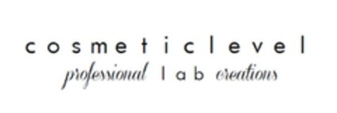 COSMETICLEVEL PROFESSIONAL LAB CREATIONS Logo (EUIPO, 11.02.2020)