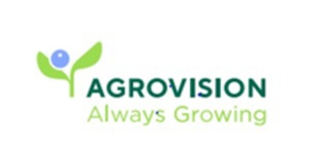 AGROVISION ALWAYS GROWING Logo (EUIPO, 08/06/2020)