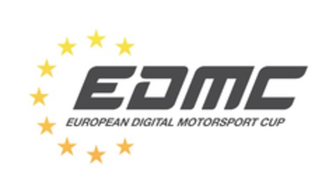 EDMC EUROPEAN DIGITAL MOTORSPORT CUP Logo (EUIPO, 10.02.2021)