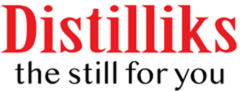 Distilliks the still for you Logo (EUIPO, 30.07.2021)