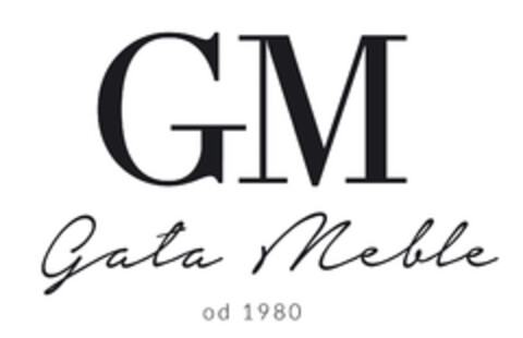 GM Gała Meble od 1980 Logo (EUIPO, 08/10/2021)