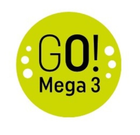 GO! MEGA 3 Logo (EUIPO, 10/14/2021)