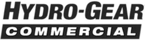 HYDRO - GEAR COMMERCIAL Logo (EUIPO, 03.07.2023)