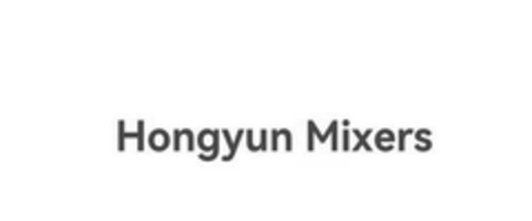 Hongyun Mixers Logo (EUIPO, 12.06.2024)