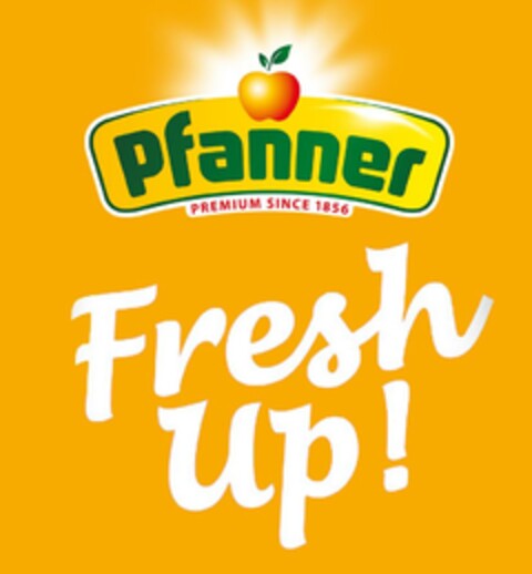 Pfanner PREMIUM SINCE 1856 Fresh up ! Logo (EUIPO, 27.06.2024)