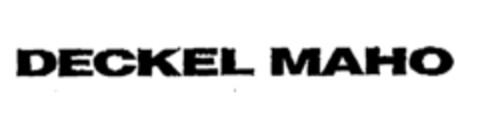 DECKEL MAHO Logo (EUIPO, 10/24/1996)