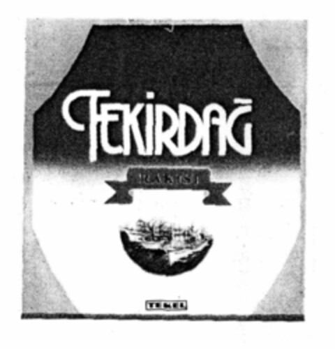 TEKIRDAG RAKISI TEKEL Logo (EUIPO, 11/15/1996)