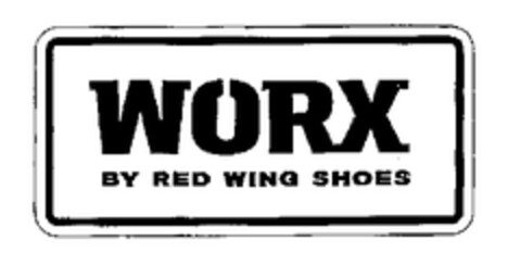 WORX BY RED WING SHOES Logo (EUIPO, 03.10.2002)