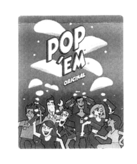 POP 'EM ORIGINAL Logo (EUIPO, 08.01.2004)