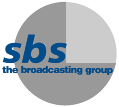 sbs the broadcasting group Logo (EUIPO, 22.07.2005)