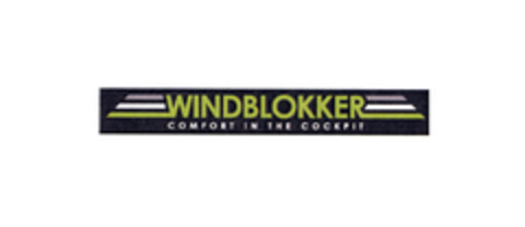 WINDBLOKKER COMFORT IN THE COCKPIT Logo (EUIPO, 03.01.2007)