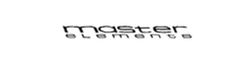 master elements Logo (EUIPO, 03/04/2008)