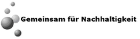 Gemeinsam für nachhaltigkeit Logo (EUIPO, 26.11.2010)