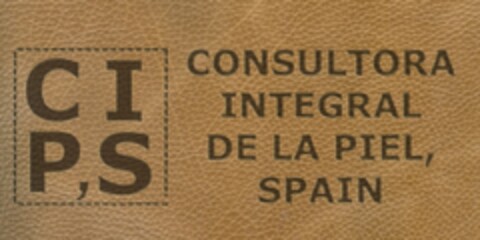 CI P,S CONSULTORIA INTEGRAL DE LA PIEL, SPAIN Logo (EUIPO, 07.12.2011)