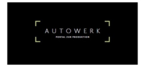 AUTOWERK PORTAL ZUR PRODUKTION Logo (EUIPO, 24.01.2014)