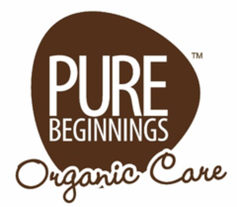 PURE BEGINNINGS Organic Care Logo (EUIPO, 06/29/2015)