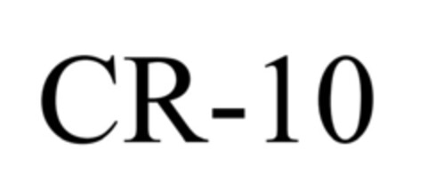 CR-10 Logo (EUIPO, 12/27/2017)