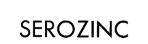 SEROZINC Logo (EUIPO, 30.04.2019)