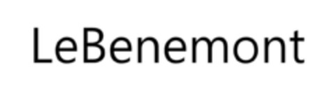 LeBenemont Logo (EUIPO, 17.07.2019)