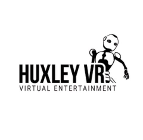 HUXLEY VR VIRTUAL ENTERTAINMENT Logo (EUIPO, 07/25/2019)