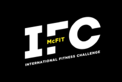 IFC McFIT INTERNATIONAL FITNESS CHALLENGE Logo (EUIPO, 30.10.2019)