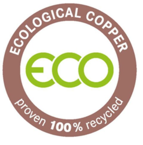 ECOLOGICAL COPPER ECO proven  100% recycled Logo (EUIPO, 22.11.2019)