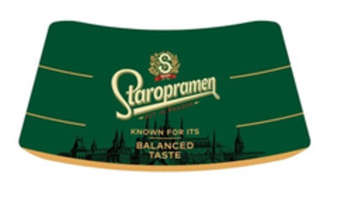 S Staropramen KNOWN FOR ITS BALANCED TASTE Logo (EUIPO, 17.12.2019)