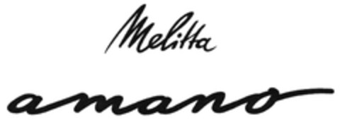 Melitta amano Logo (EUIPO, 01/21/2020)