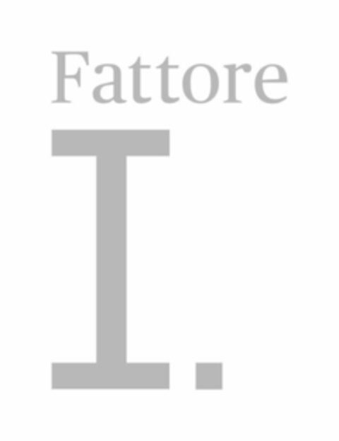 FATTORE I. Logo (EUIPO, 02/13/2020)