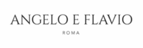 ANGELO E FLAVIO ROMA Logo (EUIPO, 07.10.2020)