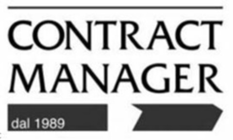 CONTRACT MANAGER dal 1989 Logo (EUIPO, 13.04.2021)