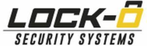 LOCK-O SECURITY SYSTEMS Logo (EUIPO, 09.06.2021)