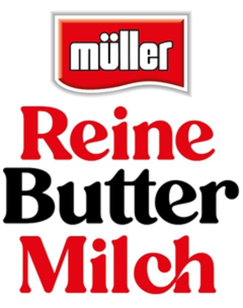 müller Reine Butter Milch Logo (EUIPO, 05.01.2022)