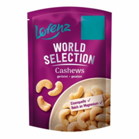 World Selection Cashews Logo (EUIPO, 06.05.2022)