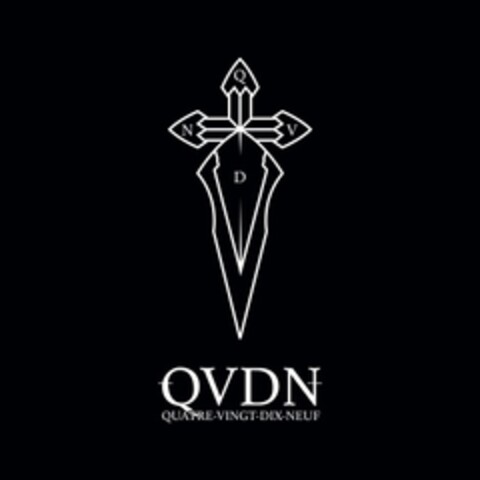 QVDN QUATRE-VINGT-DIX-NEUF Logo (EUIPO, 07/26/2022)