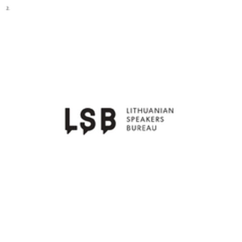 LSB LITHUANIAN SPEAKERS BUREAU Logo (EUIPO, 17.10.2022)