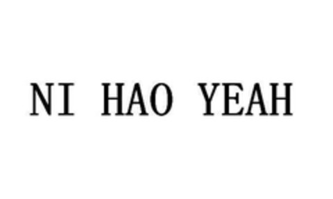 NI HAO YEAH Logo (EUIPO, 20.03.2023)