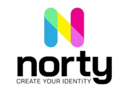 N norty CREATE YOUR IDENTITY Logo (EUIPO, 01.08.2023)