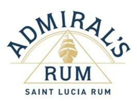 ADMIRAL'S RUM SAINT LUCIA RUM Logo (EUIPO, 11/06/2023)