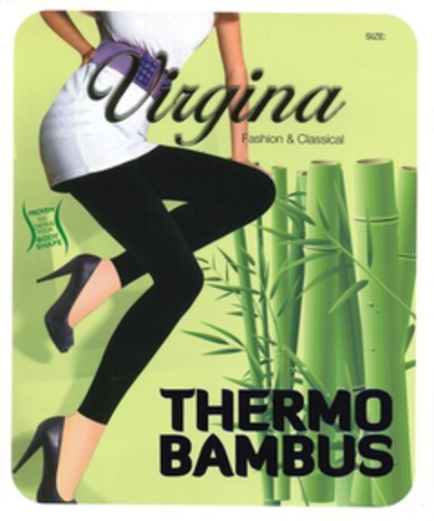 PROVEN TO DEFINE YOUR BODY SHAPE Virgina Fashion & Classical SIZE:  THERMO BAMBUS Logo (EUIPO, 04.12.2023)